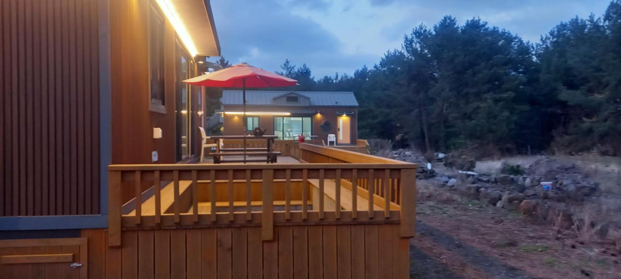 Hamdeok Pool Villa Pension Jeju Extérieur photo