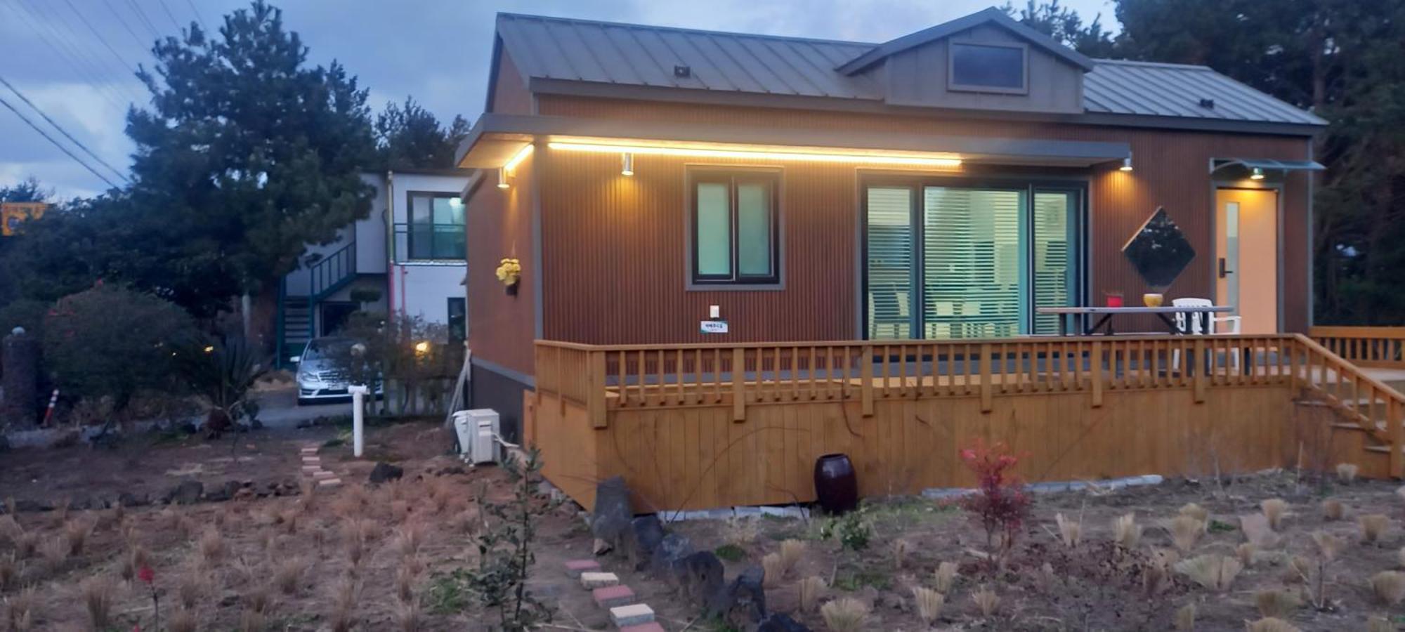 Hamdeok Pool Villa Pension Jeju Extérieur photo